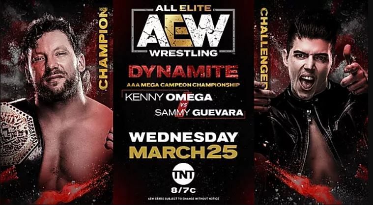 Kenny Omega defends the AAA Mega Championship